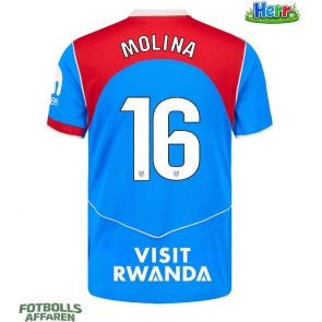 Atletico Madrid Nahuel Molina #16 Tredje Tröja 2025-26 Kortärmad